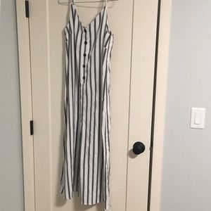 Striped jumpsuit